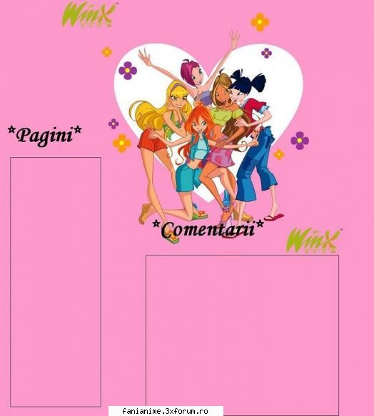 personajul vostru favorit mele favorite sunt stella musa...   ∂dmin