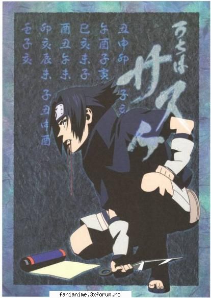 care este perosnajul vostru favorit? pai...eu mi-am schimbat meu preferat este sasuke ,iar apoi