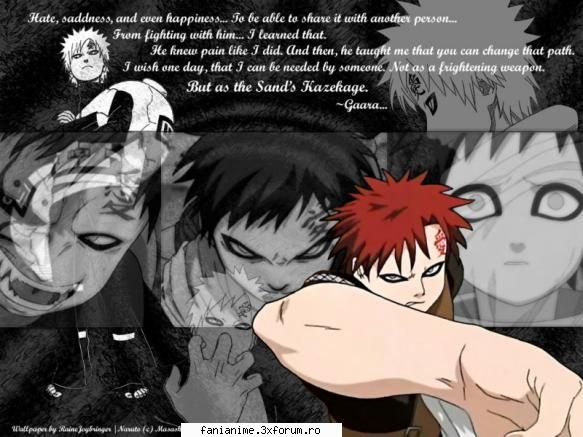poze gaara.