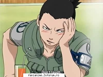 credeti despre shikamaru este dragut dar cam    