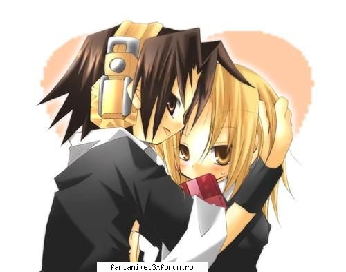 Anna and Yoh sau anna and hao?? - Teh - Shaman King