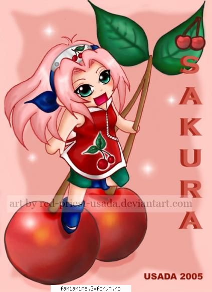 Care e personajul vostru favorit dintre fete? - categoric Sakura! e dulce,iubitoare,desteapta - Naruto