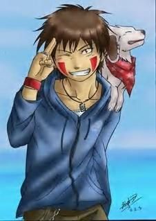 Ce parere aveti despre Kiba? - ji ink una ku dragutzu de kiba -- in poza asta e - Naruto