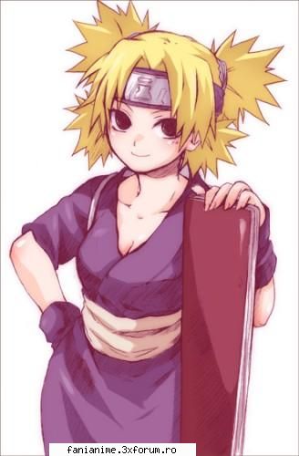 Cine castiga ? Temari sau Tenten - O aleg pe Temari e mai dragut si puternica :D :D - Naruto