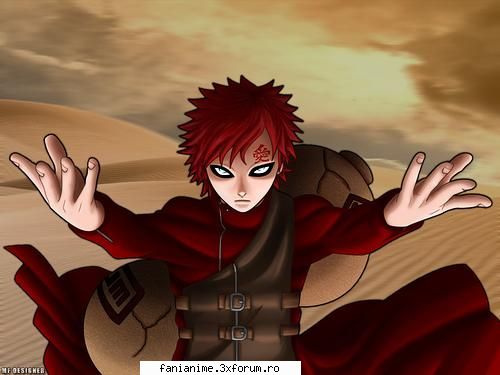 Cine il place pe Gaara? - ce puteniq e ji gaara meu luv gaara 4 ever hey - Naruto