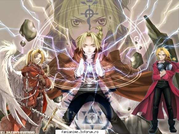 De cne va place mai mult ? Edward sau Alphonse ? - imi plce cand foloseste alchimia - Fullmetal Alchemist