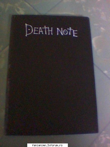 Death note- ce ati face daca ati avea unul - eu ash vrea sa am un death note - Alte anime-uri