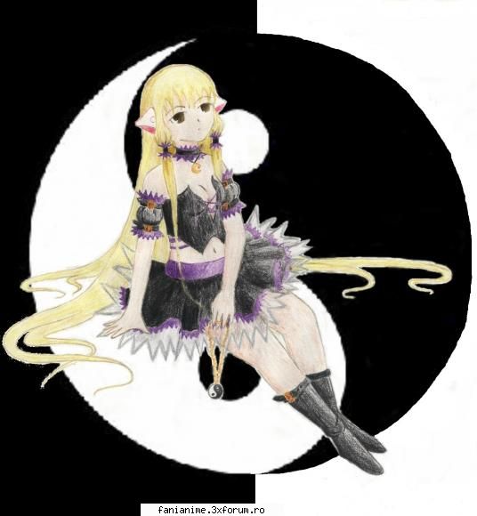 Freya - Freya e sora cea rea a lui Chii! - Chobits
