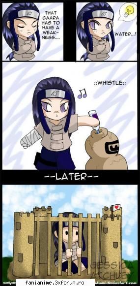 Funny Naruto Pics - neji is trapped - Naruto