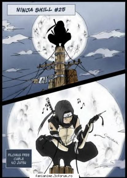 Funny Naruto Pics - itachi...fura curent ? - Naruto