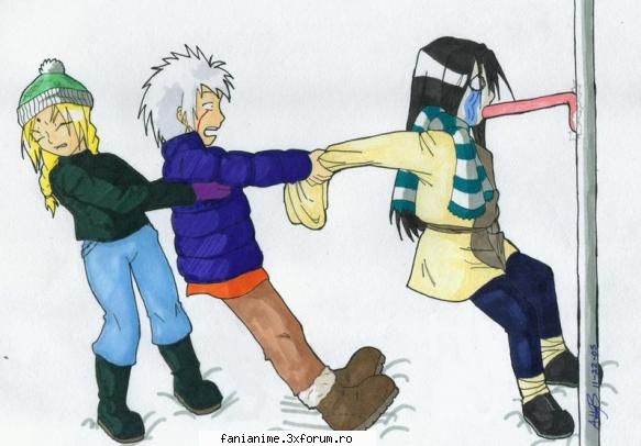 Funny Naruto Pics - de ce orochimaru uraste iarna - Naruto