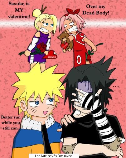 Funny Naruto Pics - sasuke ar trebui sa fuga cam cat mai poate - Naruto