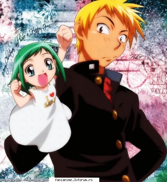 Galeria personajelor - Seiji si Midori - Midori no Hibi