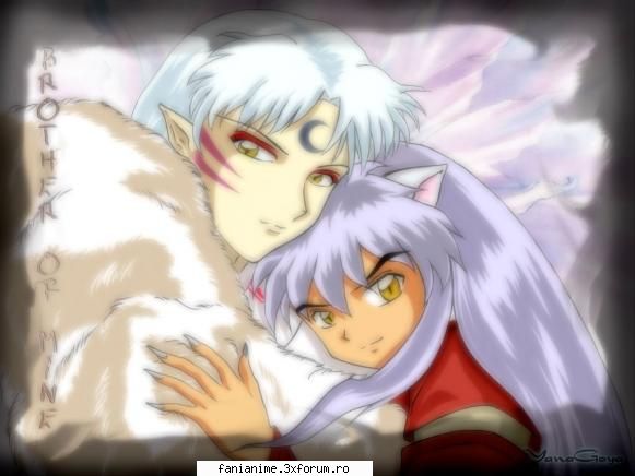 InuYasha vs. Seshomaru - eu mai am cu ei cu ambii impreuna shi aparte am - InuYasha