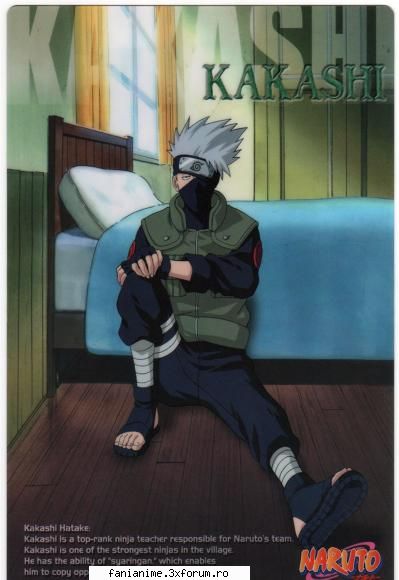 Kakashi sensei VS Gai sensei - si mie imi place mai mult de kakashi' sensei - Naruto