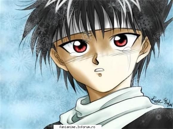 Kurama vs. Hiei - eu il aleg pe Hiei . Felul lui de a ....??... aha - Yu-Yu Hakusho