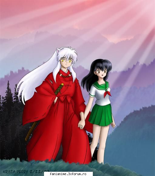 Personajul preferat - Kagome shi Inuyasha - InuYasha