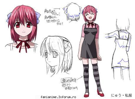 Poze - hainele luilucy (pentru mine sunt super tari ) - Elfen Lied