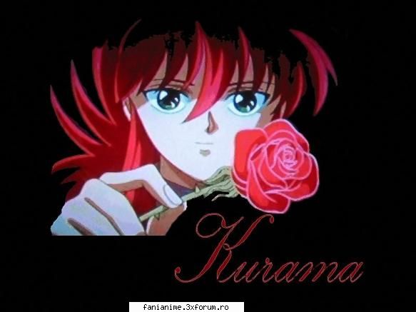 Poze cu Minamino Kurama - pun yo o poza cu el - Yu-Yu Hakusho
