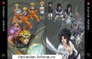 Prietenie intre Sasuke si Naruto - NU prea cred ( imaginea mea va raspundela - Naruto