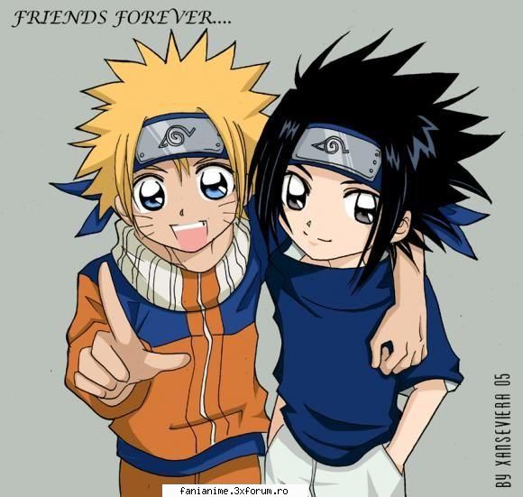 Prietenie intre Sasuke si Naruto - Naruto ji Sasuke best friends 4 ever ma - Naruto