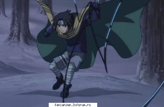Sasuke Vs Gaara - sasuke e mai tere pt ca e de partea binelui maro - Naruto