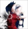 Sasuke si Sakura - Da poi e un cuplu super potrivit le sta super - Naruto