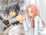 Sasuke si Sakura - Deidara - Naruto