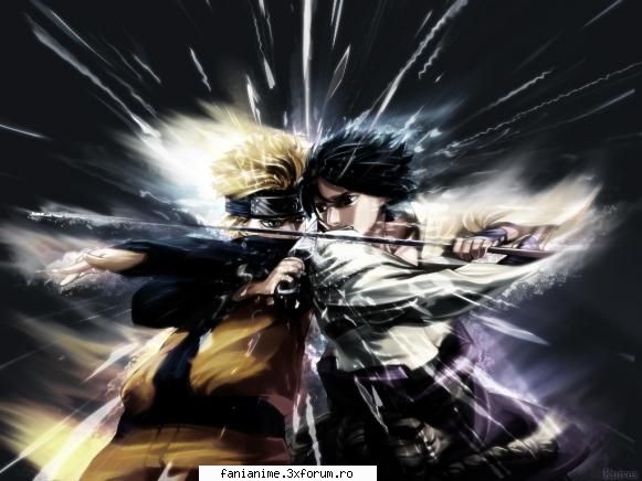 Sasuke vs. Naruto - in sangele Uchiha exista mereu puterea de a - Naruto