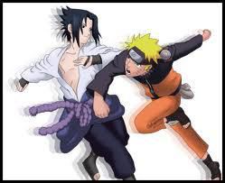 Sasuke vs. Naruto - Sasuke in ambele cazuri si in primul si in - Naruto