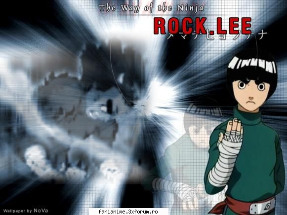 Va place Rock Lee? - Deci jtiu k e uratzel rock lee dar mie una mi se - Naruto