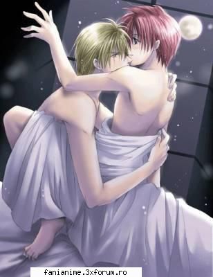 Va place cuplul Shuichi-Yuki ? - mie rushine pentru poster - Gravitation