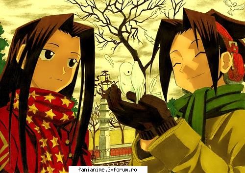 Yoh vs. Hao - sqz am grejit poza :( :( :( aia de mai sus sry - Shaman King