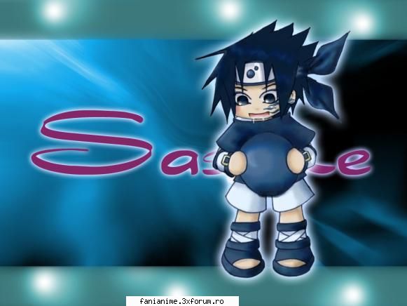 sasuke uchiha - pai imi pl ca e dragutz destept atent ce mai ii - Naruto